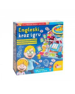 LISCIANI Edukativna igra Mali Genije SR  Engleski Kroz Igru RS48892 - 42993