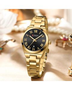 CURREN Ženski ručni sat 9095 gold black - MOMENT1558