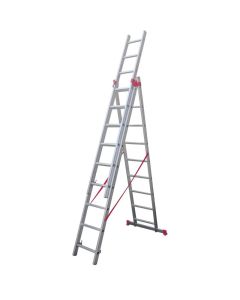 MAXMASTER Trodelne Merdevine 3x9 5,9m 3009 - 42-1