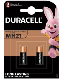 DURACELL Baterije MN21 12V, 10x29mm, Alkalne (8LR932, 23A, A23), 2 kom (cena po komadu) - 42316