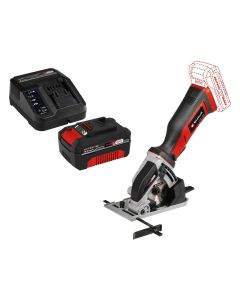 EINHELL Akumulatorski mini cirkular TE-CS 18/89 Li - Solo + Power-X-Change 18V 4,0Ah