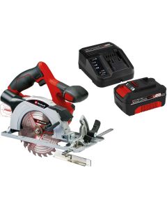 EINHELL Akumulatorska ručna kružna testera  TE-CS 18/150 Li - Solo + Power-X-Change 18V 4,0Ah