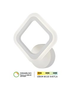 FORMA LED zidna lampa 10W 3000K-6400K F2082-10Z WH