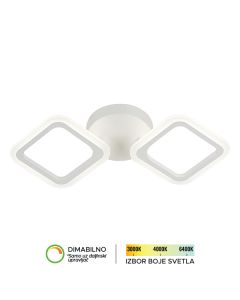 FORMA LED plafonska lampa 20W 3000K-6400K F2082-20C WH