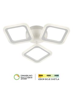 FORMA LED plafonska lampa 30W 3000K-6400K F2082-30C WH
