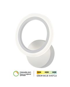 FORMA LED zidna lampa 10W 3000K-6400K F2083-10Z WH