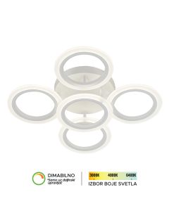 FORMA LED plafonska lampa 50W 3000K-6400K F2083-50C WH