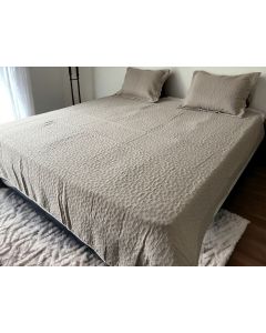 VIKTORIJA Prekrivač Elegance 250x260cm i 2 jastučnice Grey - VLK000379-grey