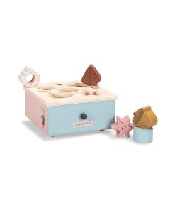 MOULIN ROTY Drvena kocka za umetanje oblika - Après la Pluie - 715364