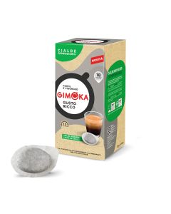 GIMOKA Papirne vrećice sa kafom GUSTO RICCO cialde ESE44mm 18 kom - 43917170540774