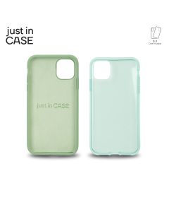 JUST IN CASE 2u1 Extra case MIX paket zeleni za iPhone 11 - MIX102GN