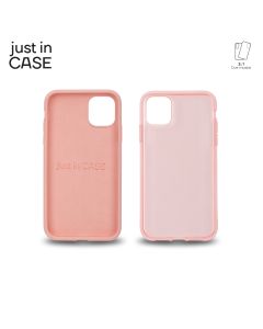 JUST IN CASE 2u1 Extra case MIX paket pink za iPhone 11 - MIX102PK