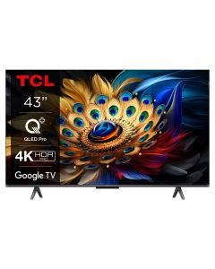 TCL Televizor 43C655, Ultra HD, Google TV Smart - 43C655