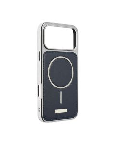 Maska za iPhone 17 Pro Max 6.9 tamno plava Magsafe Urban Leather