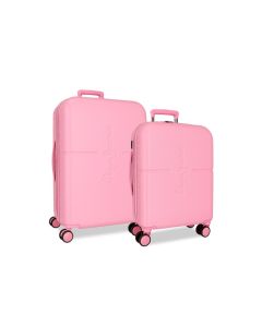 PEPE JEANS HIGHLIGHT set kofera 2/1 - pink