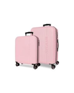 PEPE JEANS MONTANA set kofera 2/1 - powder pink