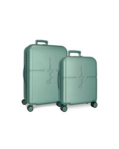PEPE JEANS ABS Set kofera 2/1 - zelena