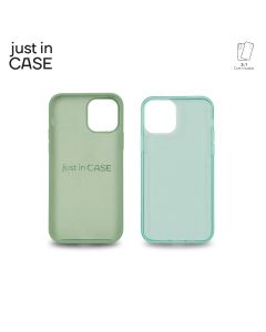 JUST IN CASE 2u1 Extra case MIX paket zeleni za iPhone 12 - MIX103GN