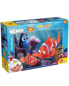 LISCIANI Puzzle Maxi Nemo 2u1 složi I oboji 24 dela - 44124