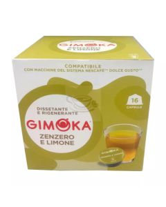 GIMOKA Kapsule za kafu Dolce Gusto ZENZERO E LIMONE 16 kom - 44129708736742