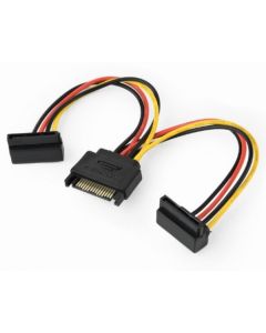 CABLEXPERT Kabl naponski SATA 1na2 M/F CC-SATAM2F-02 pod uglom