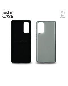 JUST IN CASE Maska 2u1 Extra case MIX za Samsung S20FE, crna - MIX204BK