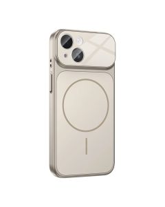 Maska za iPhone 15 6.1 siva Magsafe LookLike