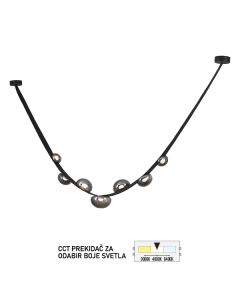 FORMA LED viseća lampa 17W 3000K,4000K,6400K FK2015-17V BK