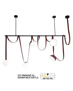 FORMA LED viseća lampa 20W 3000K,4000K,6400K FK2100-20V BK/BR