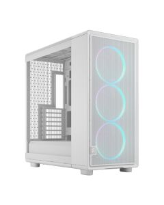 FRACTAL Kućište Design Epoch XL White TG Clear tint FD-C-EPO1X-03 belo