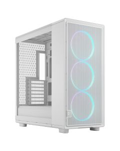 FRACTAL Kuciste Design Epoch XL White TG RGB Clear tint, FD-C-EPO1X-05