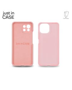 JUST IN CASE Maska 2u1 Extra case MIX za Mi11 Lite 5G, roze - MIX301PK