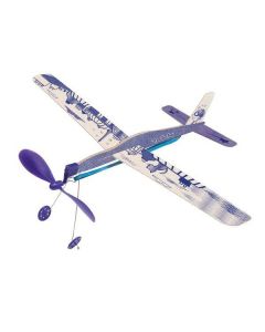 MOULIN ROTY Drvena igračka Avion, plava - 711238-1