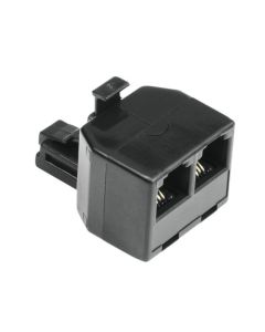 HAMA Adapter modularni muški 6p4c na 2x ženski 6p4c - 44856