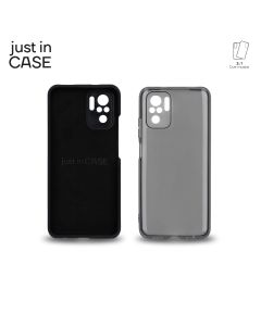 JUST IN CASE 2u1 Extra case MIX paket crni za Redmi Note 10s - MIX304BK