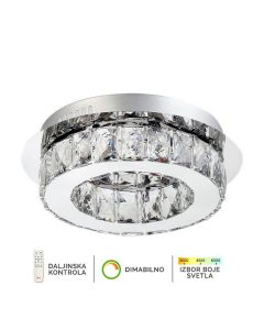 FORMA LED plafonjera KP6001-20C, srebrna