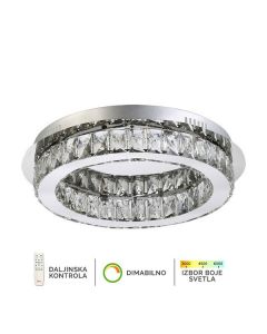 FORMA LED plafonjera KP6001-32C, srebrna
