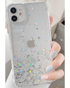Futrola 3D Sparkling star silicone Transparent IPHONE MCTK6- 12 - 41501