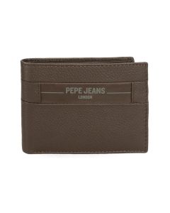 PEPE JEANS CHECKBOX muški novčanik - braon