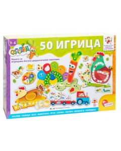 LISCIANI Edukativna igra Carotina SR 50 igrica RS76710 - 45040