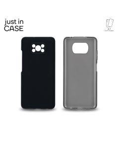 JUST IN CASE Maska 2u1 Extra case MIX za Poco X3 Pro, crna - MIX411BK