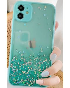 Futrola 3D Sparkling star silicone Turquoise IPHONE MCTK6- 13 Pro Max - 41480