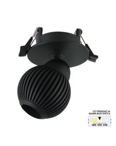 FORMA LED ugradna lampa 7W 3000K,4000K,6400K LU-11-7 BK