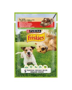 FRISKIES Vlažna hrana za pse Dog govedina i krompir 85g - 8445290751034