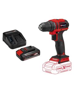 EINHELL Akumulatorska bušilica TE-CD 18/40 Li BL - Solo + Power-X-Change 18V 2,5Ah punjač i baterija