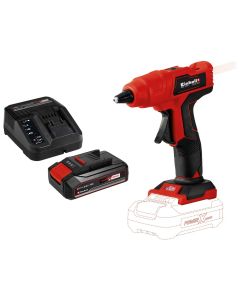 EINHELL Aku pištolj za vruće lepljenje + Power-X-Change 18V 2,5Ah punjač i baterija TE-CG 18 Li-Solo