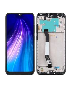LCD za Xiaomi Redmi Note 8T + touch screen + frame Black CHO