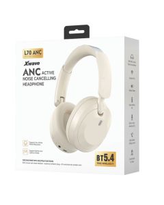 XWAVE Bluetooth slušalice L70ANC, bela