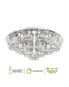 FORMA LED plafonjera KP6006-152C, srebrna