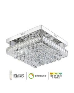 FORMA LED plafonjera KP6014-72C, srebrna